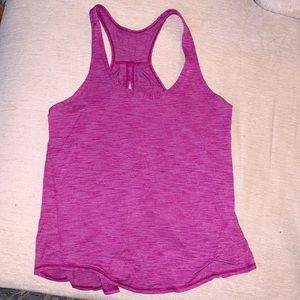 Magenta lululemon tank top